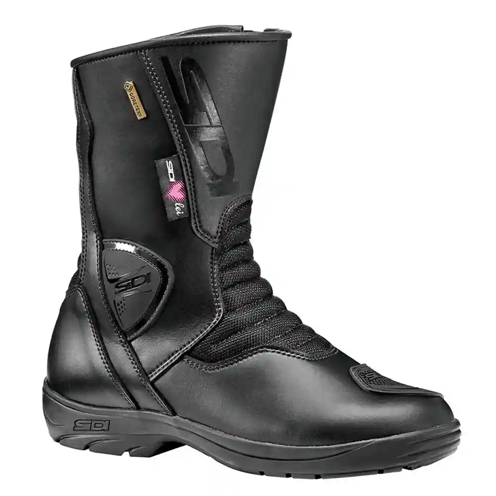 Materiales y estética visual de la versión 43 del GAVIA GORE MUJER / Botas - Moto Garage Miami