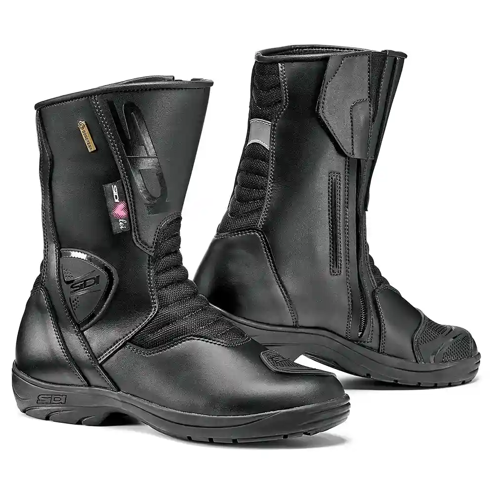 Perfil aerodinámico y sistema de ventilación del GAVIA GORE MUJER / Botas SIDI - Moto Garage Miami