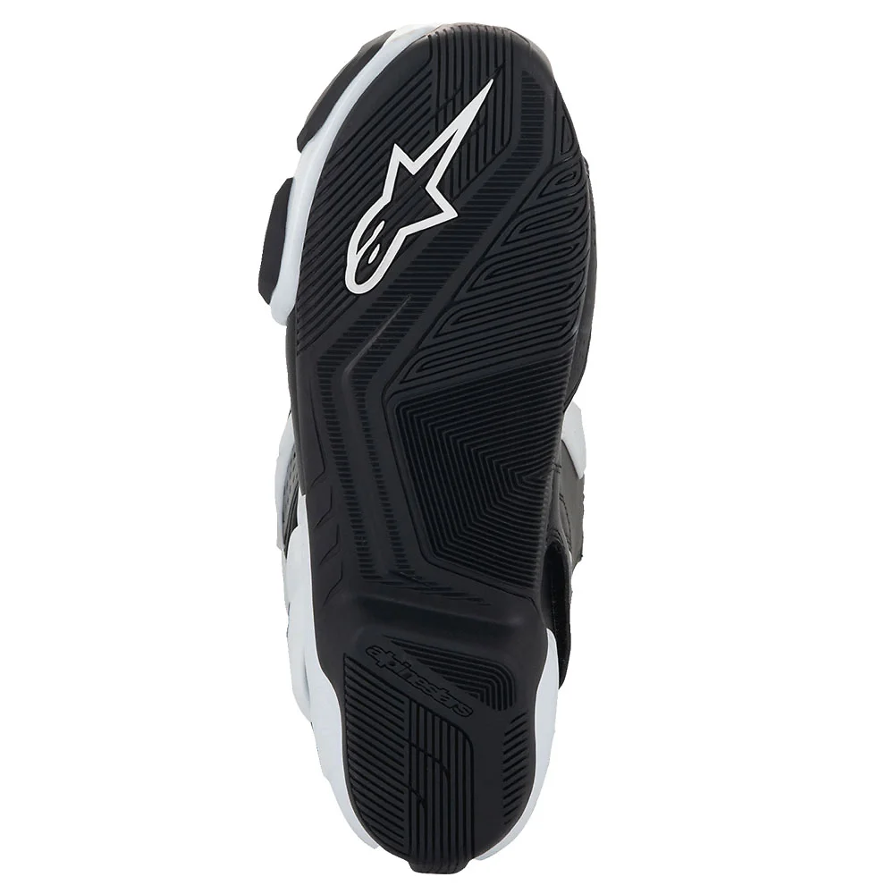 Acabados interiores y sistema de retención del modelo Stella SMX-6 V3 Ventiladas Botas Alpinestars - Moto Garage Miami