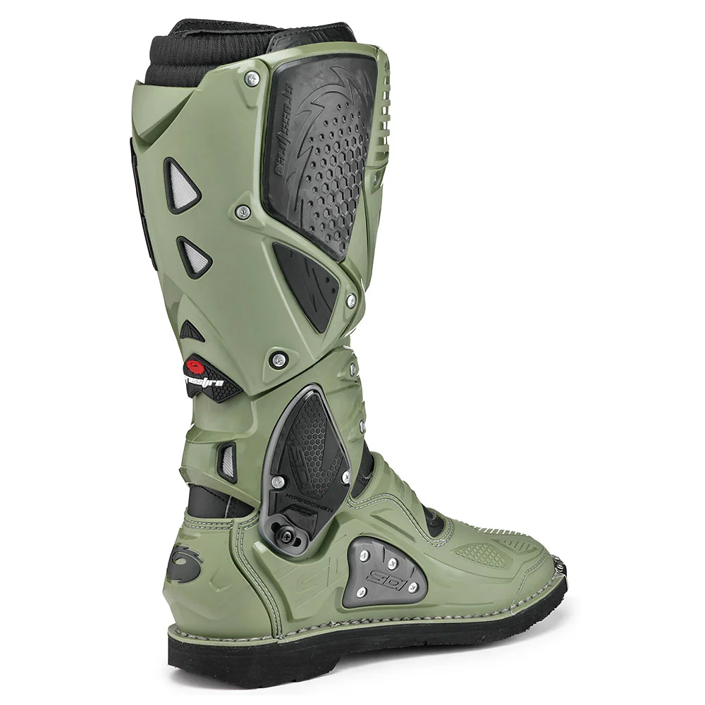 Perfil aerodinámico y sistema de ventilación del CROSSFIRE 3 TA Botas Sidi - Moto Garage Miami