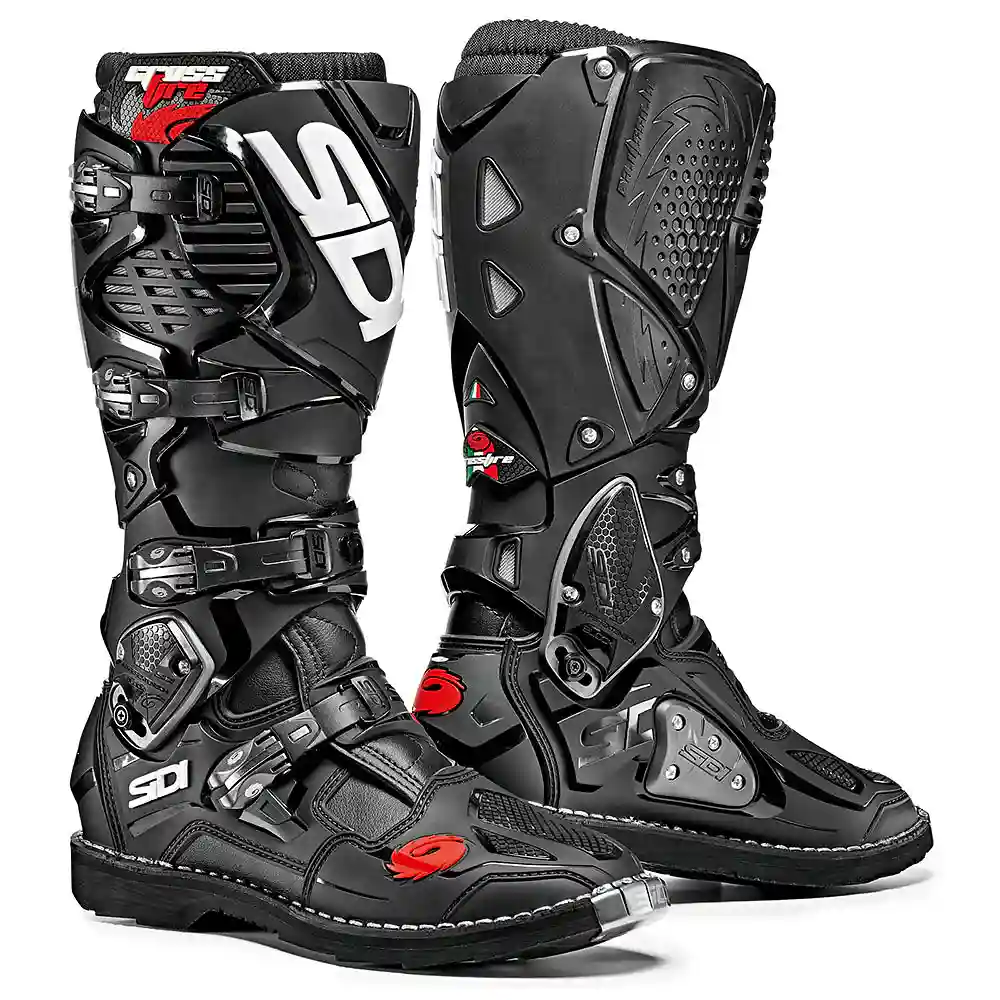 Acabado de fábrica en color Negro/Negro, 44 para el CROSSFIRE 3 TA Botas - Moto Garage Miami