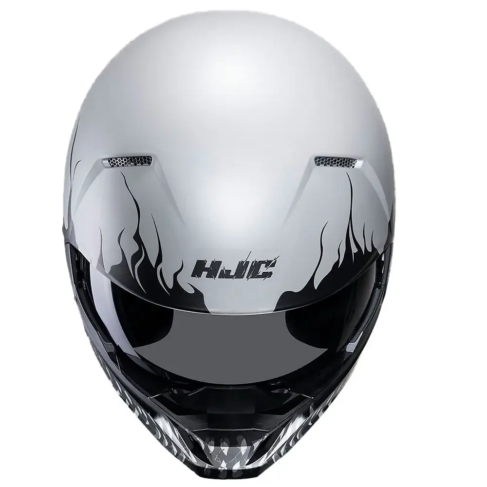 Perfil aerodinámico y sistema de ventilación del i20 SCRAW Casco HJC - Moto Garage Miami