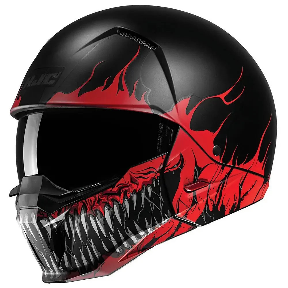 Materiales y estética visual de la versión MC-1SF, 2XL del i20 SCRAW Casco - Moto Garage Miami