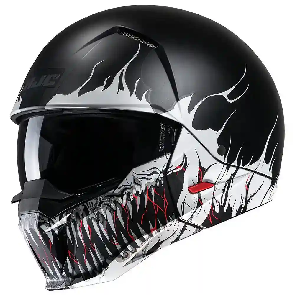 Toma estructural y acabado gráfico MC-5SF, 2XL del modelo i20 SCRAW Casco - Moto Garage Miami