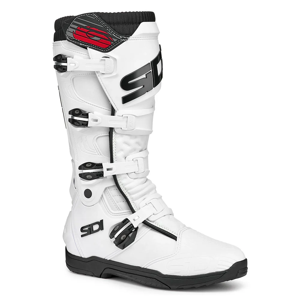 Detalle de pintura y diseño en tonalidad Blanco/Blanco, 43 del X POWER SC LEI Botas - Moto Garage Miami