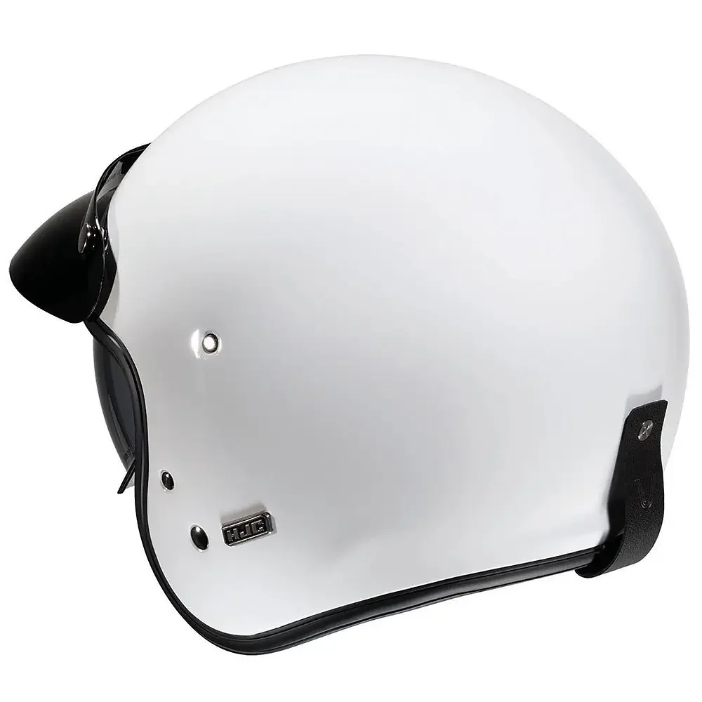 Vista frontal y diseño de calota del V31 Casco HJC - Moto Garage Miami