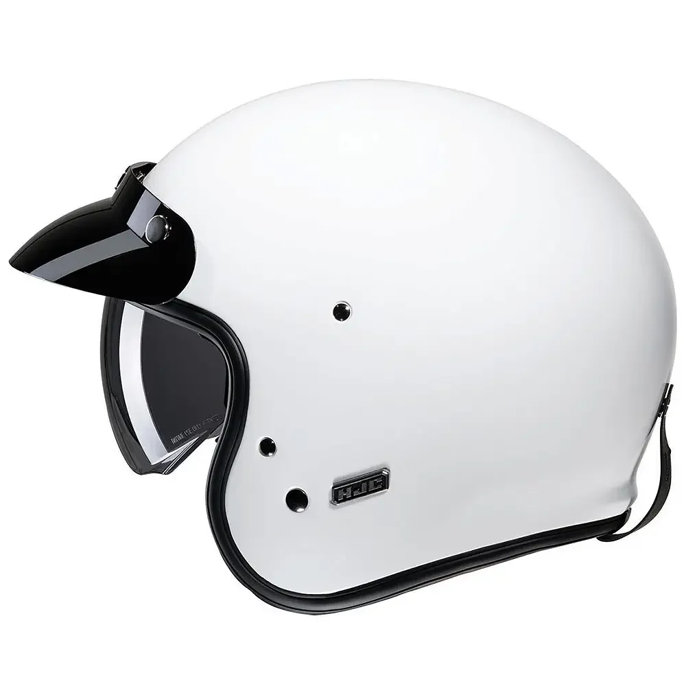Detalle posterior y spoiler integrado del equipamiento V31 Casco HJC - Moto Garage Miami