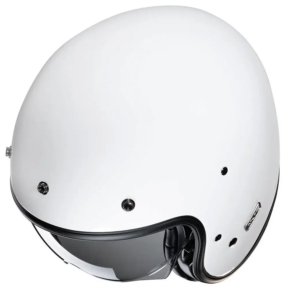 Detalle posterior y spoiler integrado del equipamiento V31 Casco HJC - Moto Garage Miami