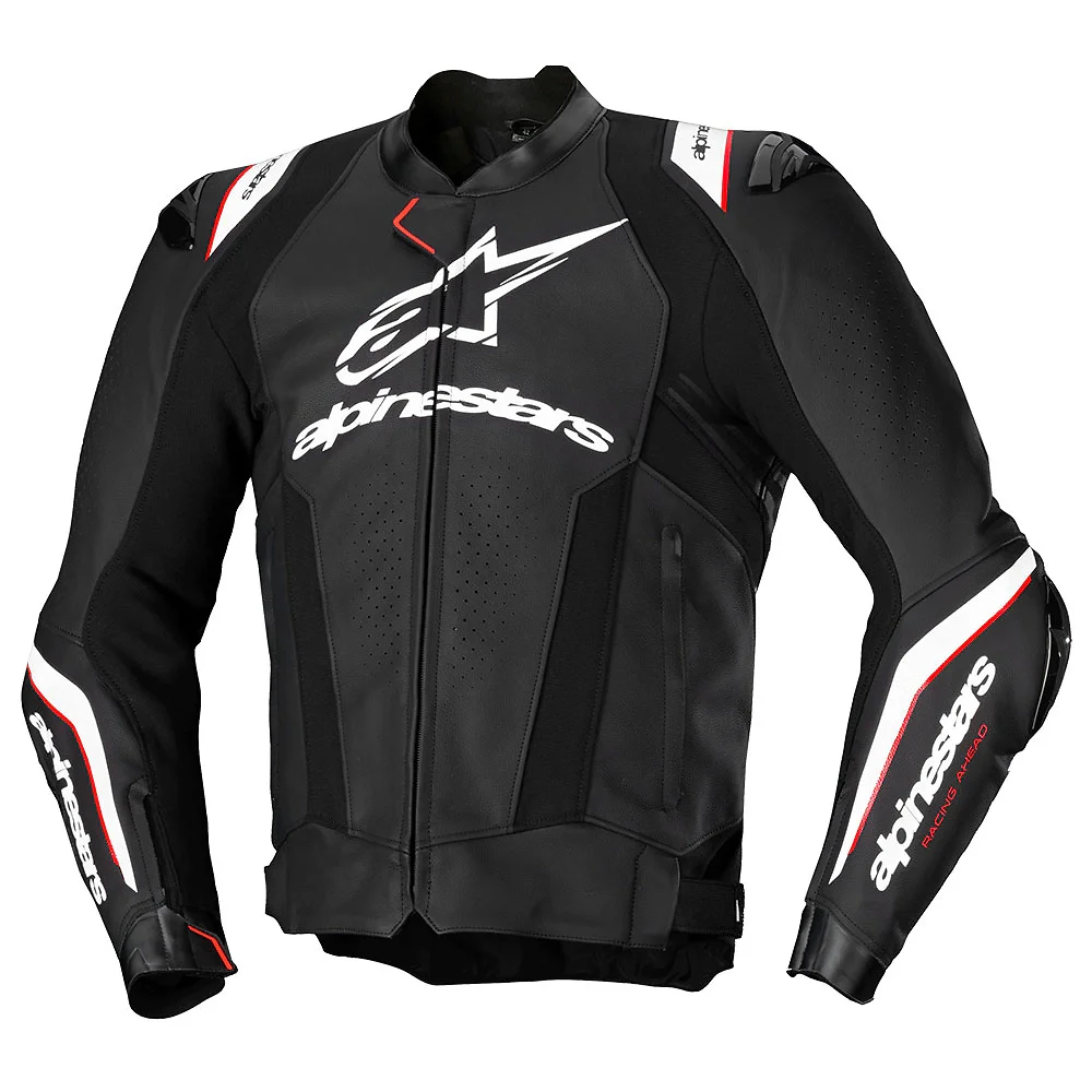 Materiales y estética visual de la versión Negro/Blanco, 60 del MISSILE IGNITION V3 Chaqueta - Moto Garage Miami