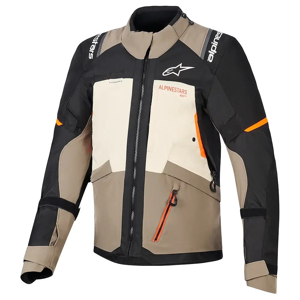 Acabado de fábrica en color Nogal Mástic/Negro, 4XL para el Andes V4 Drystar® / Chaqueta - Moto Garage Miami