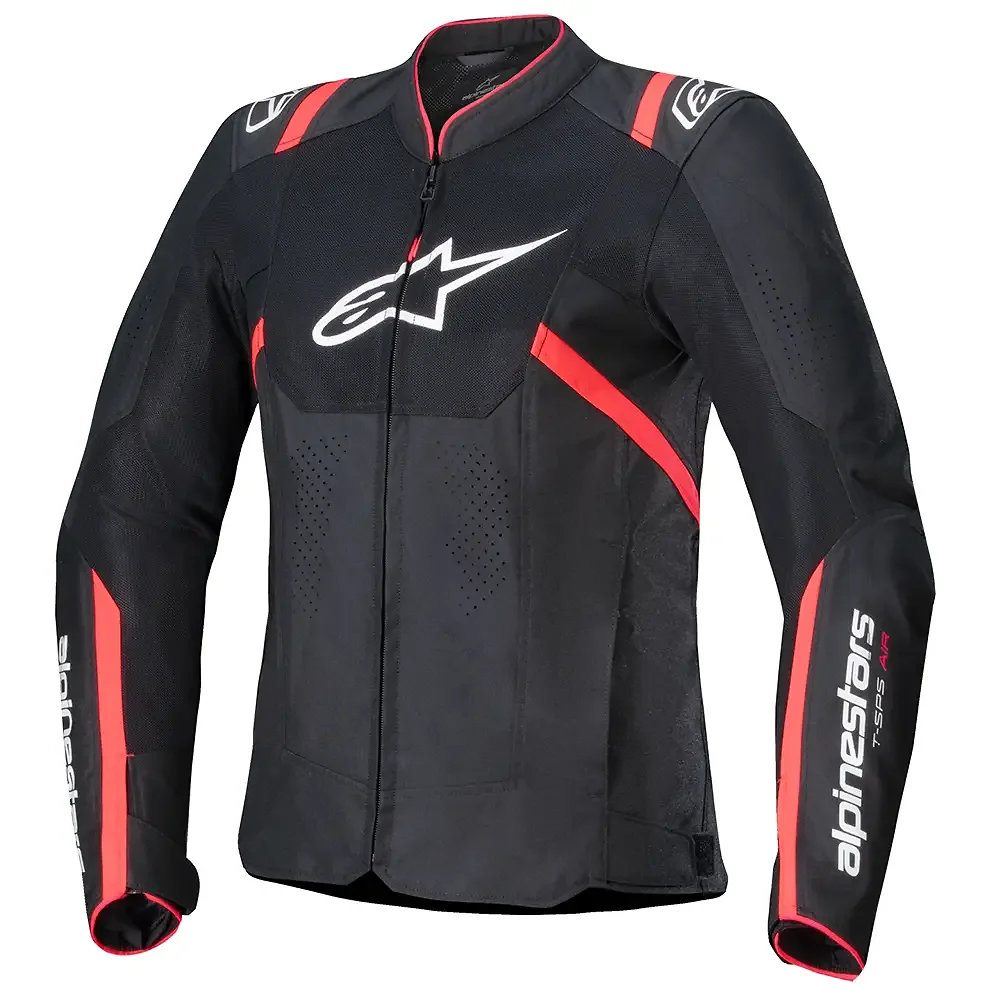 Materiales y estética visual de la versión Negro/Rosa Diva, 2XL del Stella T-SPS Air V2 Chaqueta - Moto Garage Miami