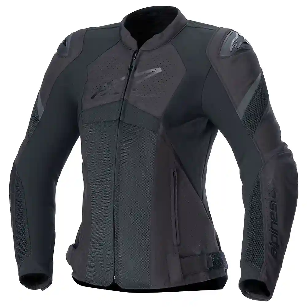 Detalle de pintura y diseño en tonalidad Negro/Negro, 2XL del T-GP PLUS R V4 AIR Chaqueta - Moto Garage Miami