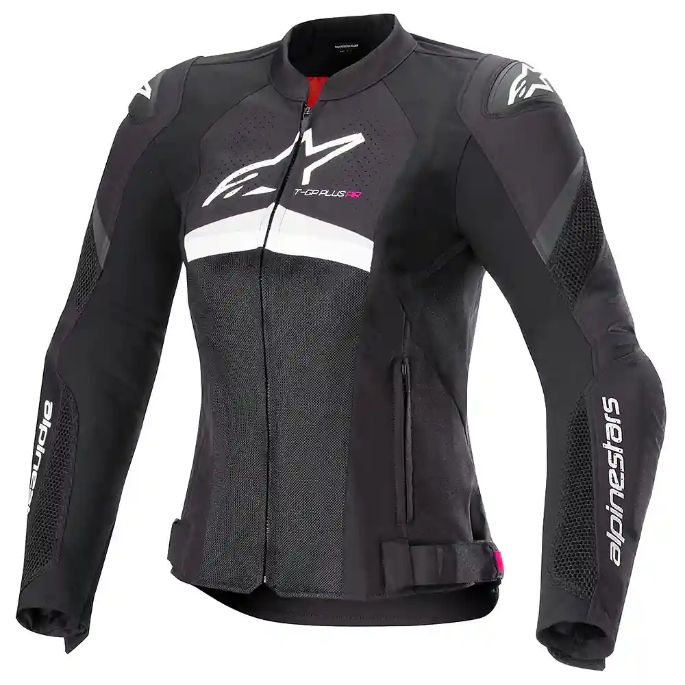 Toma estructural y acabado gráfico Negro/Blanco, 2XL del modelo T-GP PLUS R V4 AIR Chaqueta - Moto Garage Miami
