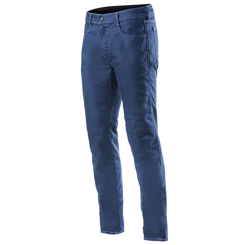 Materiales y estética visual de la versión Azul Medio, 40 del Pantalones MERC - Moto Garage Miami