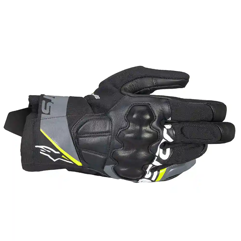 Acabado de fábrica en color Negro/Gris/Amarillo, 3XL para el Guantes Corozal V3 Drystar - Moto Garage Miami