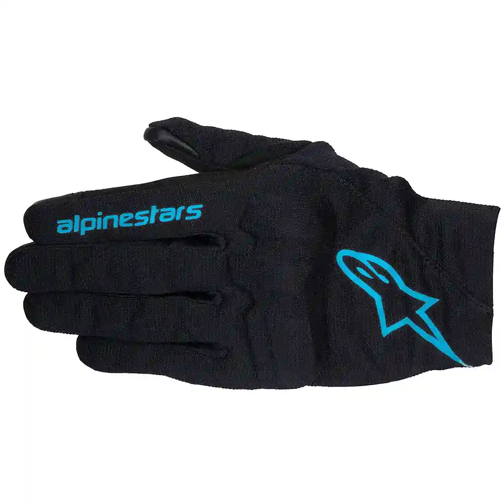 Materiales y estética visual de la versión Negro/Océano Hawaiano, XL del Guantes REEF V2 Mujeres - Moto Garage Miami