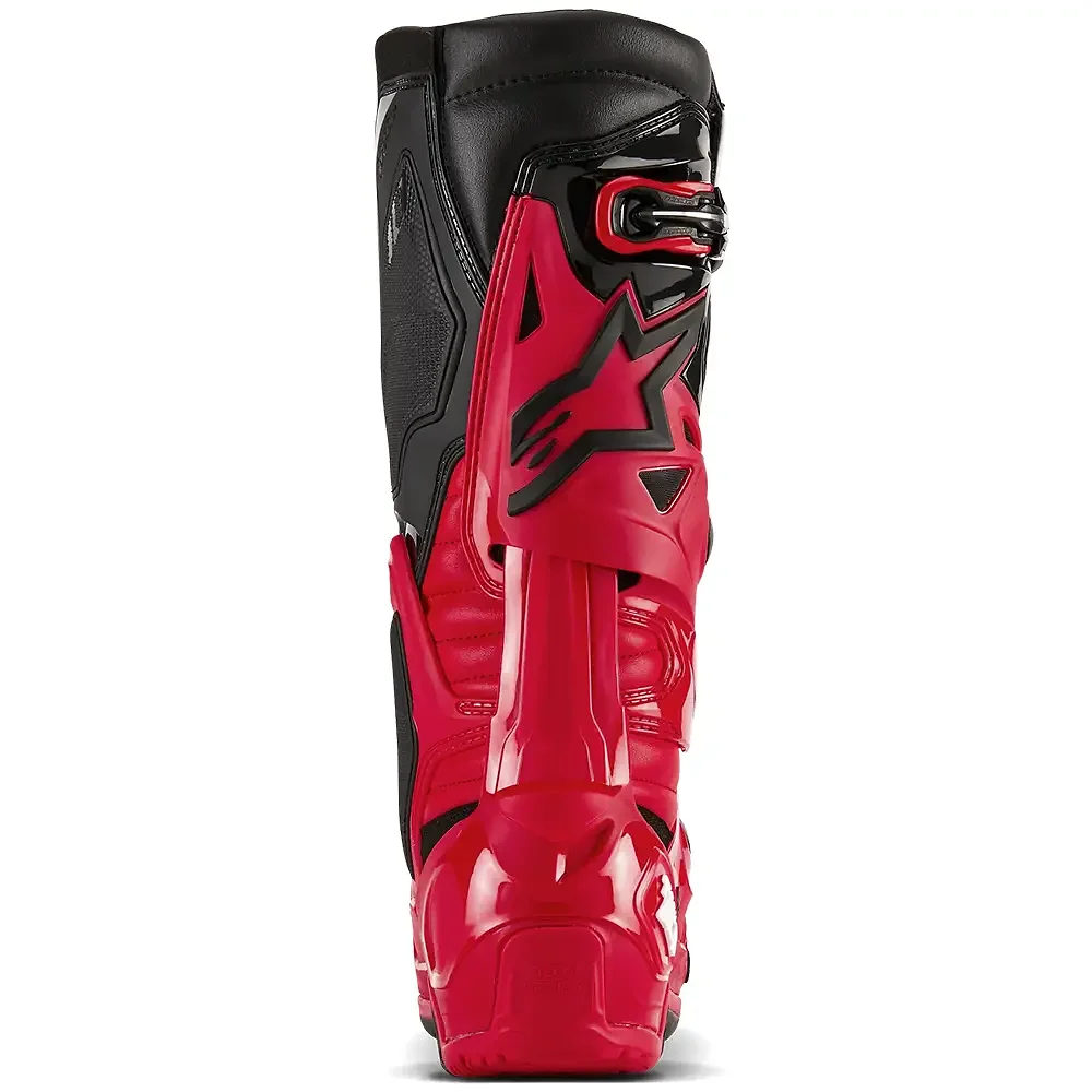 Acabados interiores y sistema de retención del modelo TECH 10 ENDURO Botas Alpinestars - Moto Garage Miami