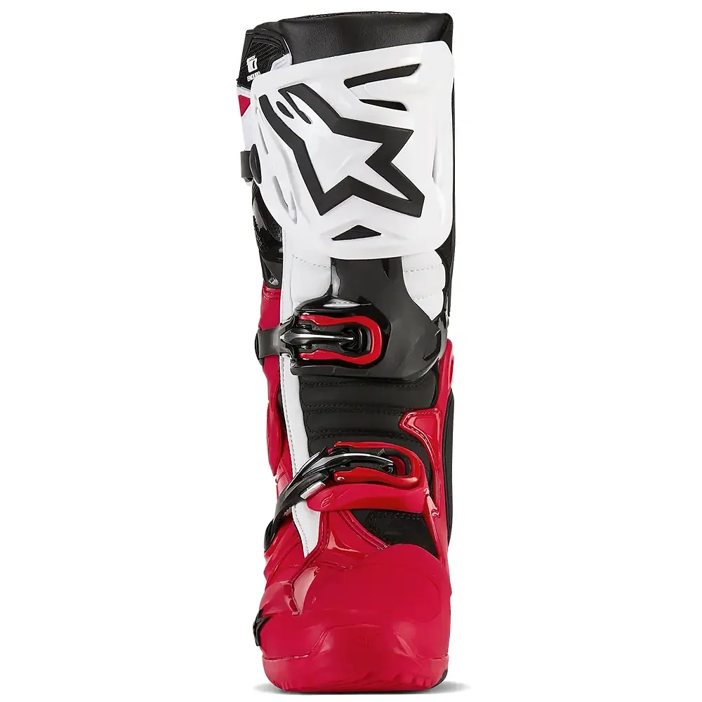 Detalle posterior y spoiler integrado del equipamiento TECH 10 ENDURO Botas Alpinestars - Moto Garage Miami