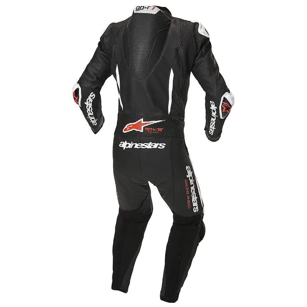Acabados interiores y sistema de retención del modelo GP-R7 Traje de cuero Alpinestars - Moto Garage Miami