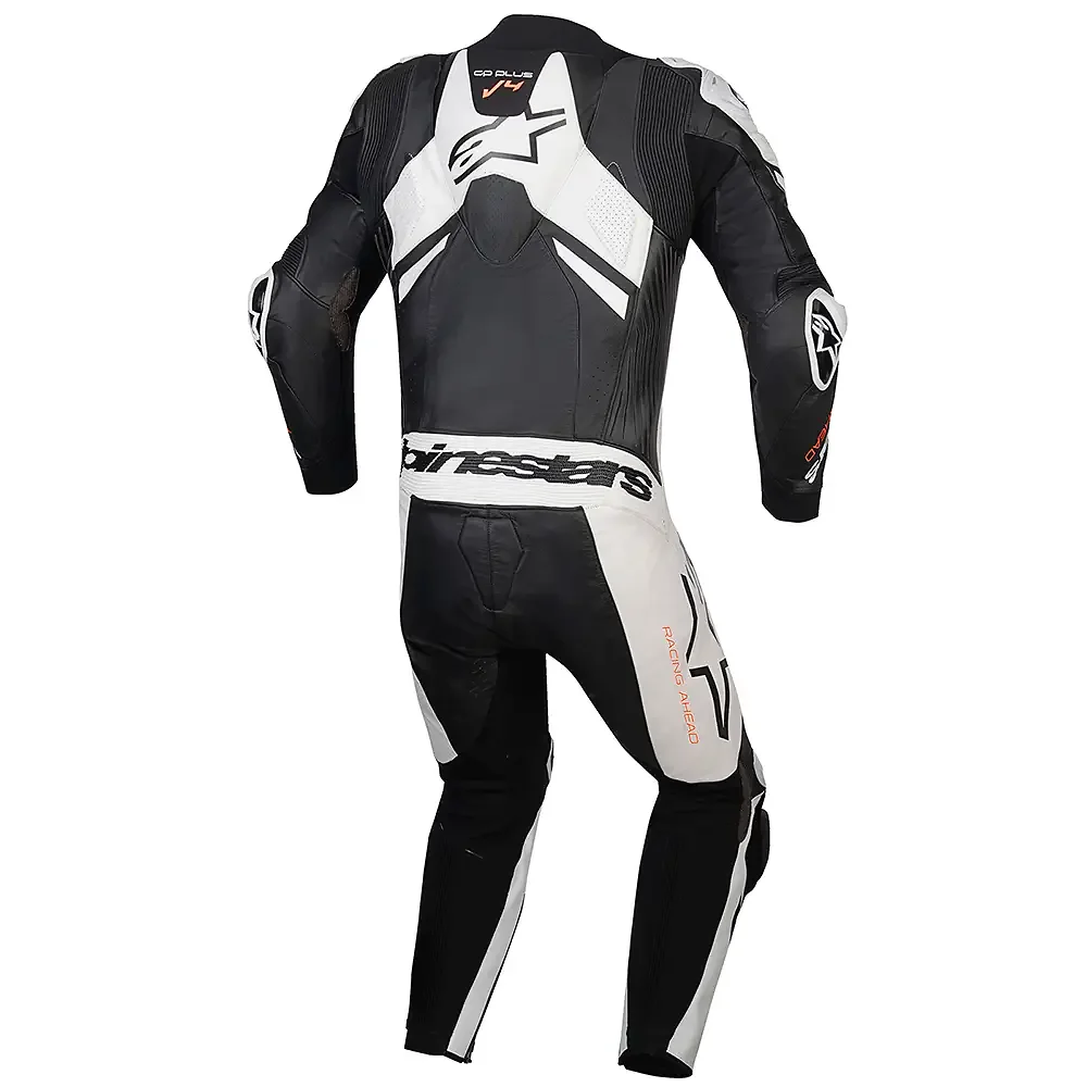 Acabados interiores y sistema de retención del modelo GP Plus V4 Sprint Traje de cuero Alpinestars - Moto Garage Miami