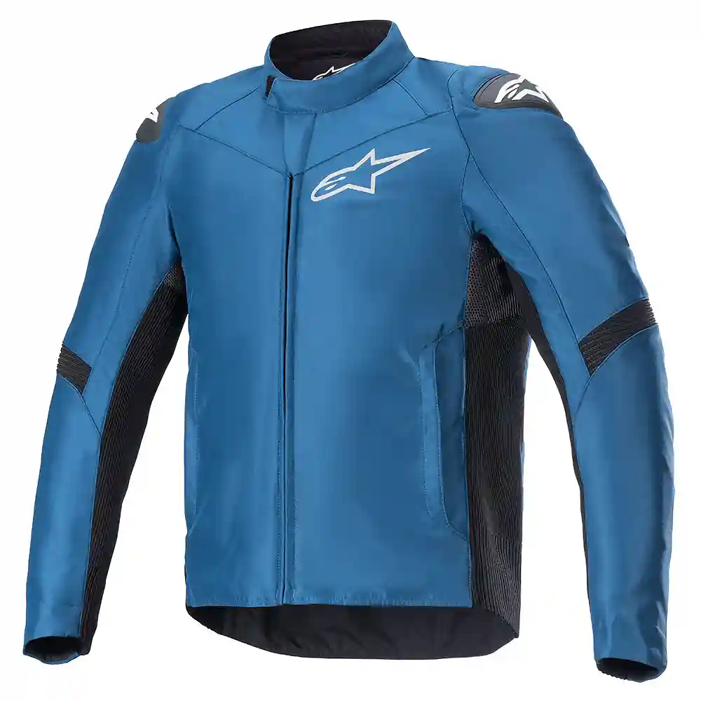 Detalle de pintura y diseño en tonalidad Azul Sodalita/Negro, 4XL del T SP 5 RIDEKNIT Chaqueta - Moto Garage Miami