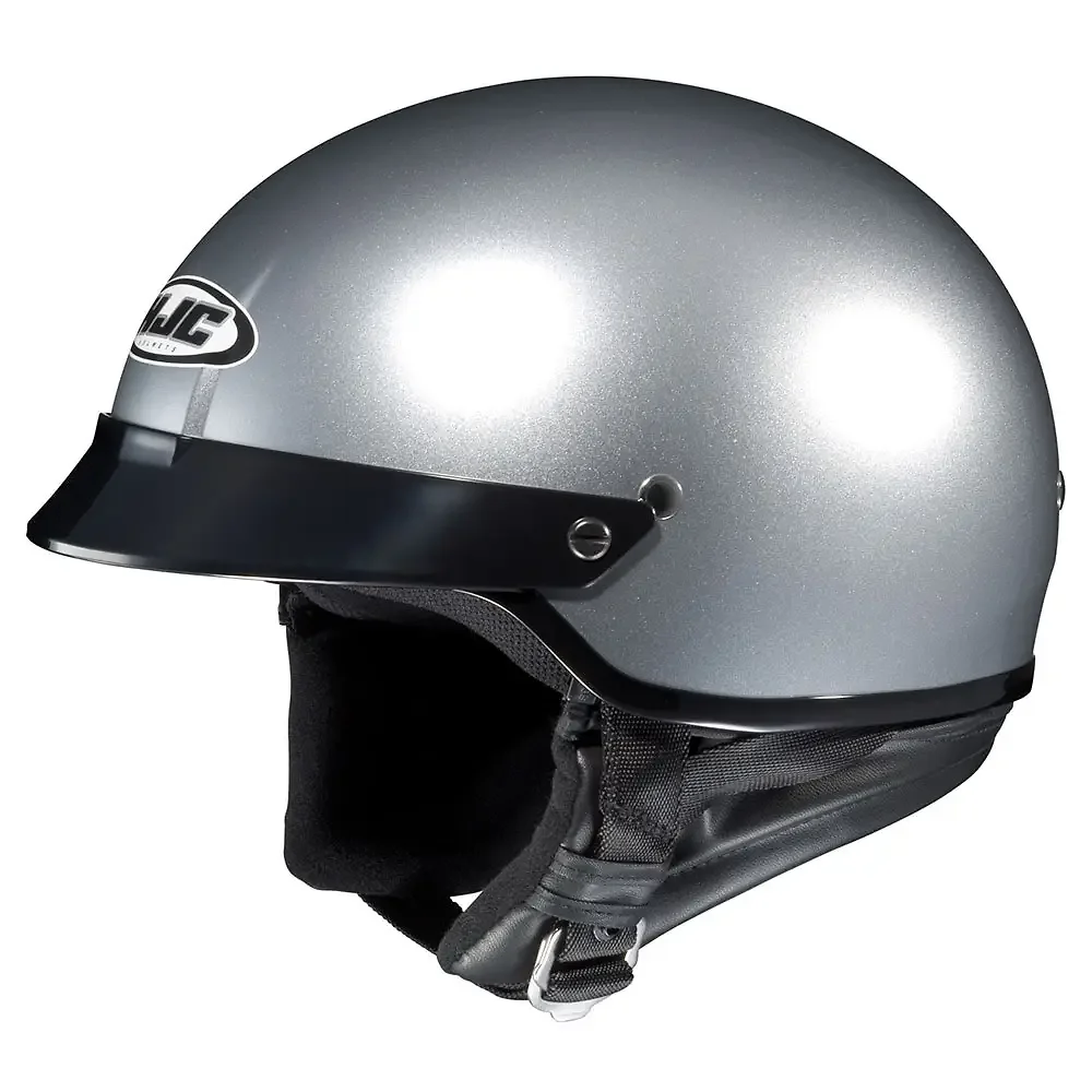 Detalle de pintura y diseño en tonalidad Plata, 2XL del CS-2N Casco - Moto Garage Miami
