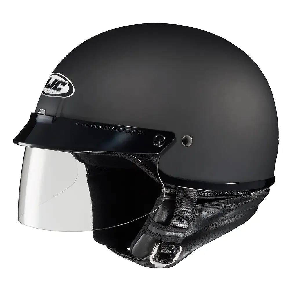 Vista frontal y diseño de calota del CS-2N Casco HJC - Moto Garage Miami