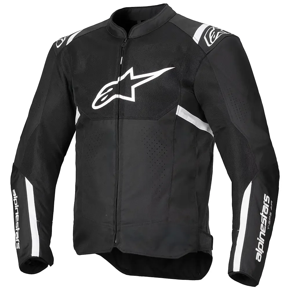 Acabado de fábrica en color Negro/Blanco, 4XL para el T-SPS Air V2 Chaqueta - Moto Garage Miami