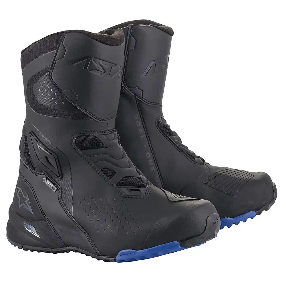 Materiales y estética visual de la versión 48 del RT-8 GORE-TEX Botas - Moto Garage Miami
