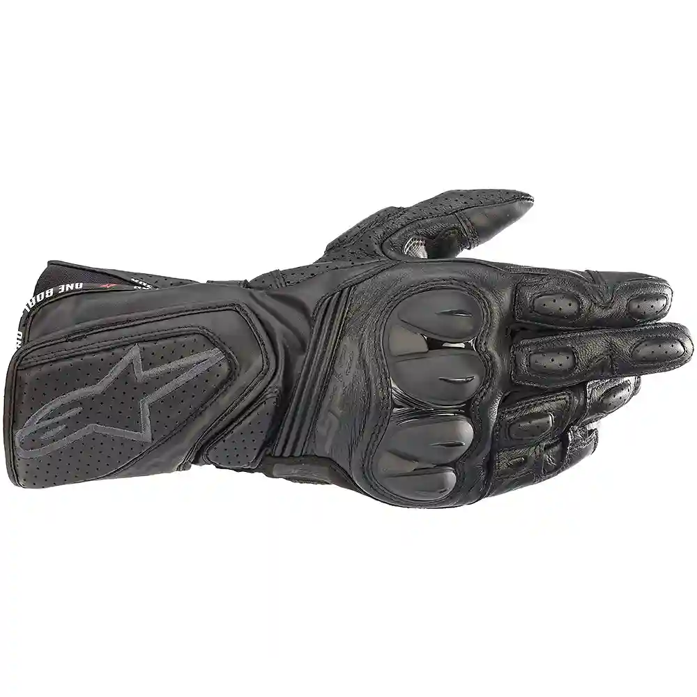 Acabado de fábrica en color Negro/Negro, 4XL para el Guantes SP-8 V3 - Moto Garage Miami