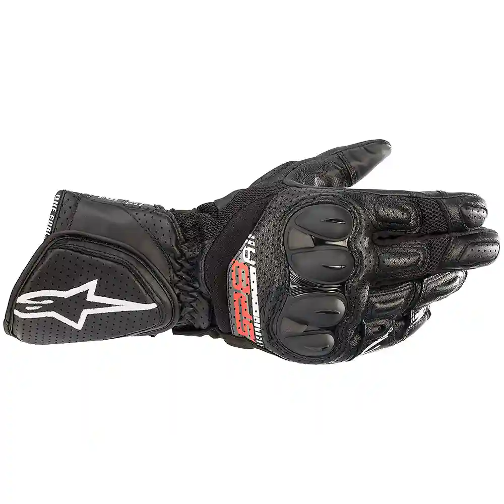 Materiales y estética visual de la versión 3XL del Guantes SP-8 V3 AIR - Moto Garage Miami