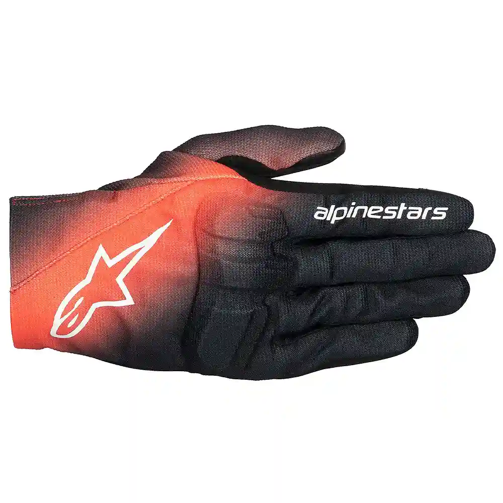 Acabado de fábrica en color Negro/Rojo Fluor/Blanco, 3XL para el Guantes REEF V2 - Moto Garage Miami
