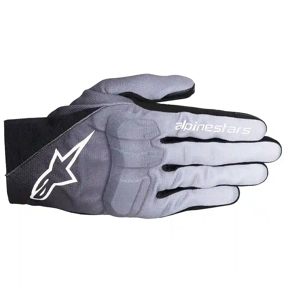 Acabado de fábrica en color Gris Medio/Negro/Blanco, 3XL para el Guantes REEF V2 - Moto Garage Miami