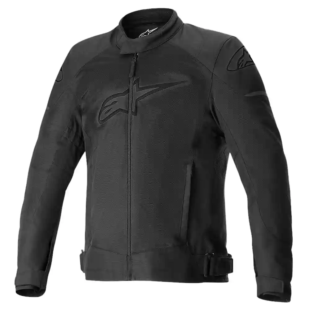 Materiales y estética visual de la versión Negro/Negro, 4XL del T-SP X SUPERAIR Chaqueta - Moto Garage Miami