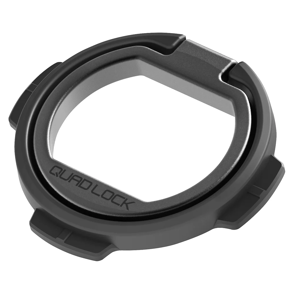 Vista frontal y diseño de calota del ANILLO/SOPORTE PARA TELÉFONO - Moto Garage Miami