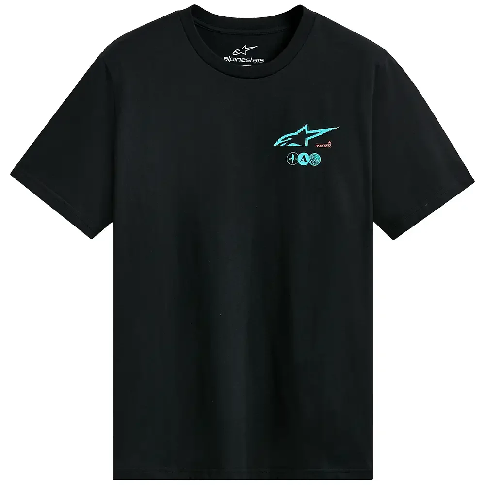 Toma estructural y acabado gráfico Negro, 2XL del modelo ASYM CSF - Camiseta - Moto Garage Miami
