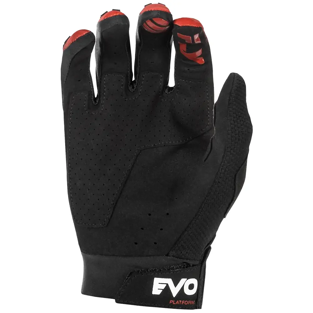 Acabados interiores y sistema de retención del modelo EVOLUTION DST / Guantes MX Fly Racing - Moto Garage Miami