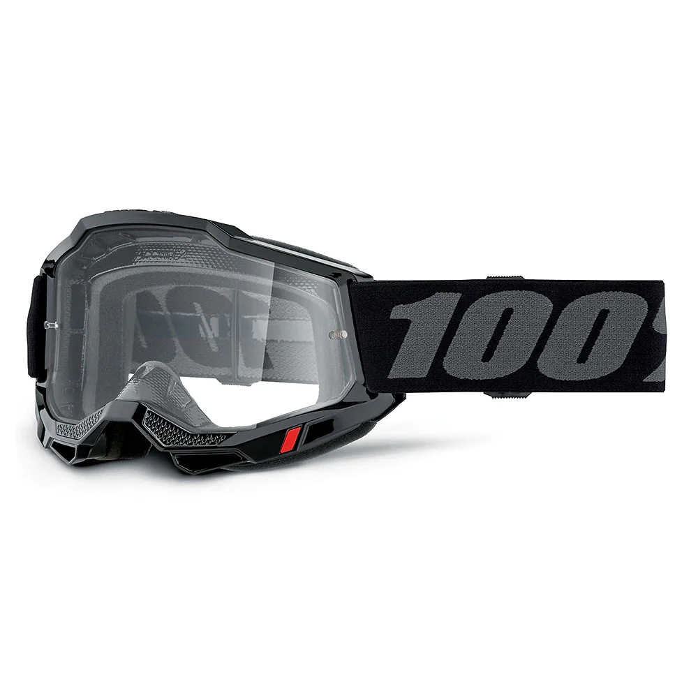 Acabado de fábrica en color Claro, Negro para el Goggles 100% ACCURI 2 - Moto Garage Miami