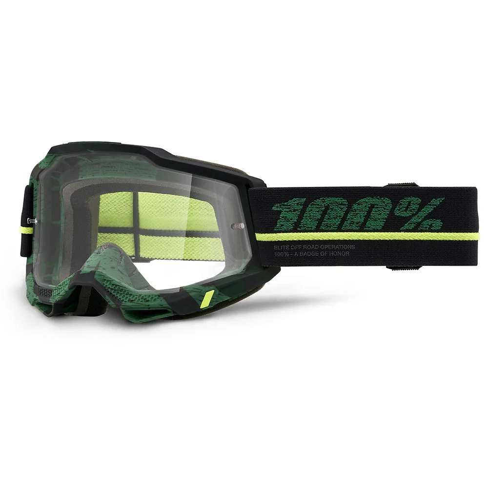 Acabado de fábrica en color Claro, Session para el Goggles 100% ACCURI 2 - Moto Garage Miami