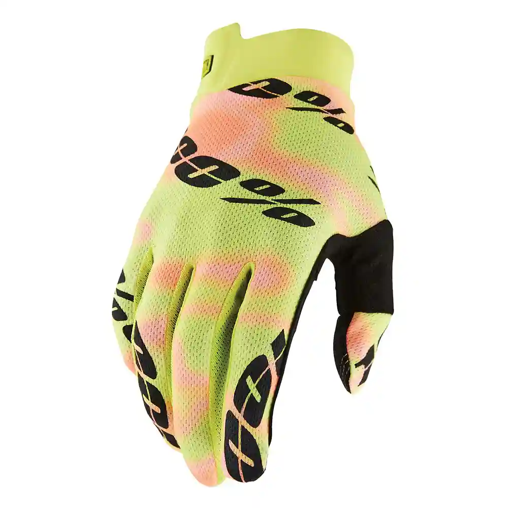 Acabado de fábrica en color Kaledo, XL para el Guantes 100% ITRACK Juvenil - Moto Garage Miami