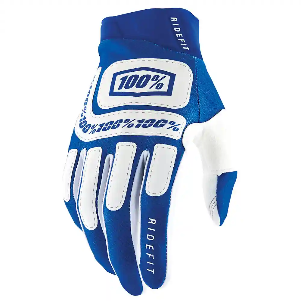 Materiales y estética visual de la versión Bonita, 2XL del Guantes 100% RIDEFIT - Moto Garage Miami