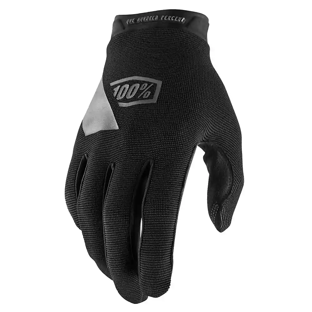 Acabado de fábrica en color Negro, 2XL para el Guantes 100% RIDECAMP - Moto Garage Miami