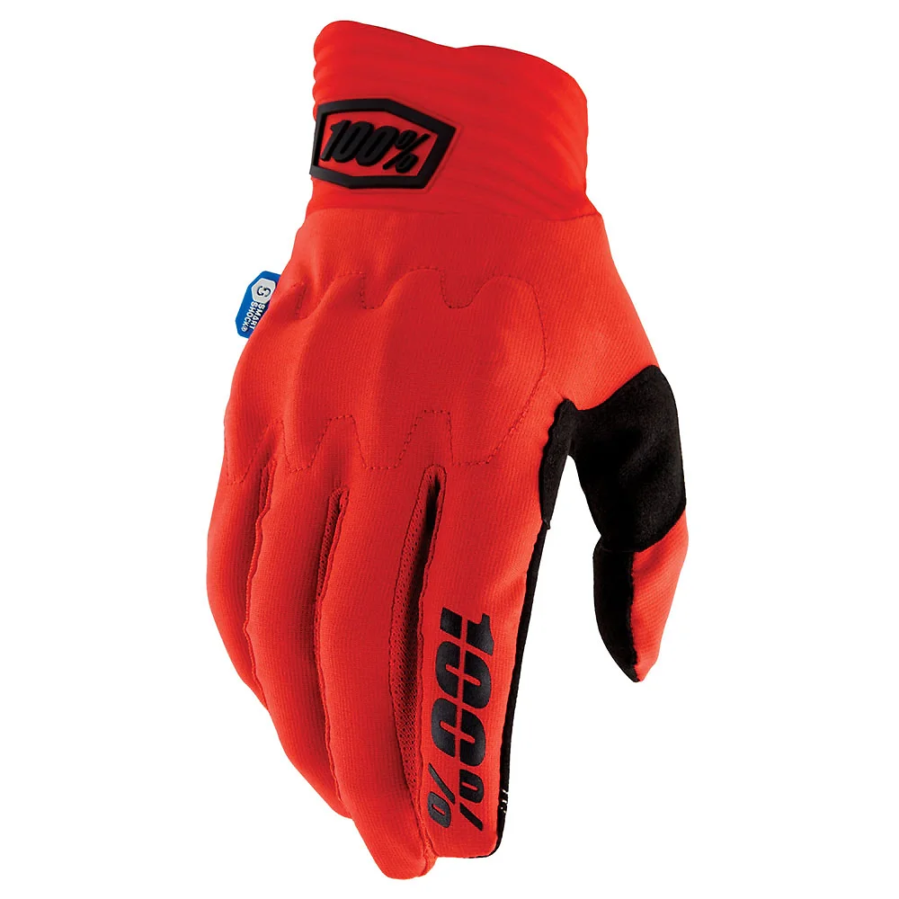 Acabado de fábrica en color Rojo, 2XL para el Guantes 100% COGNITO SMART SHOCK - Moto Garage Miami