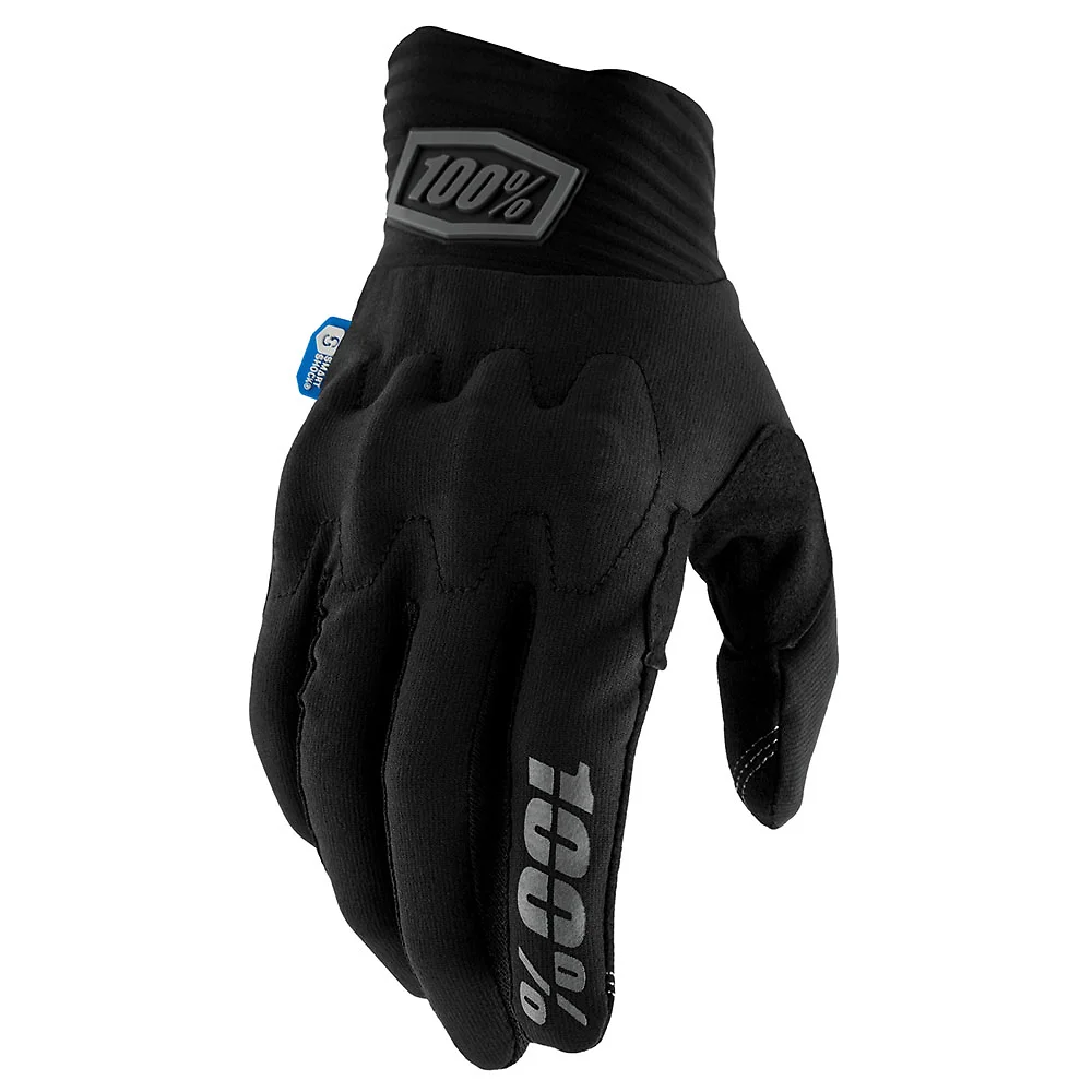 Toma estructural y acabado gráfico Negro, 2XL del modelo Guantes 100% COGNITO SMART SHOCK - Moto Garage Miami