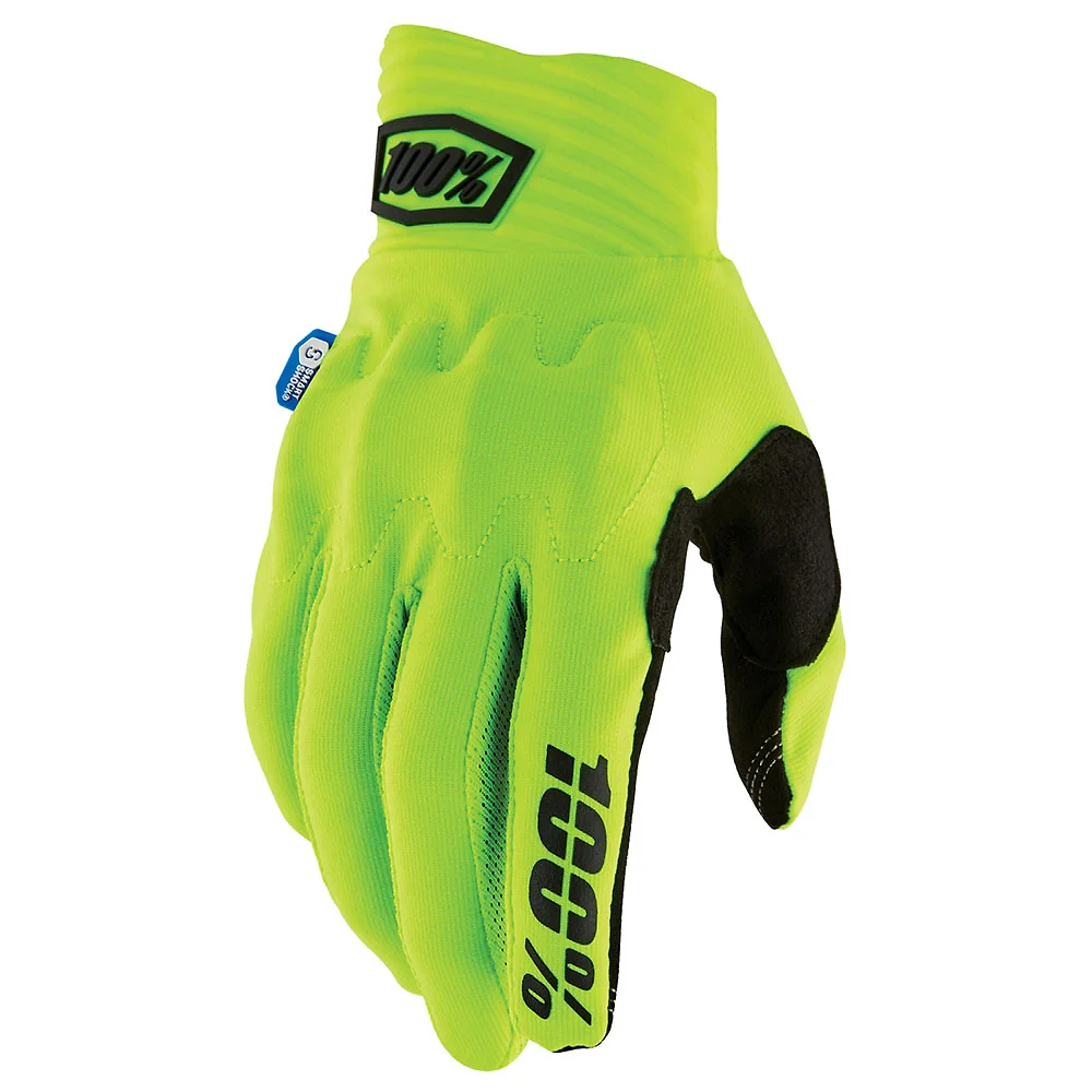 Acabado de fábrica en color Amarillo Fluor, 2XL para el Guantes 100% COGNITO SMART SHOCK - Moto Garage Miami