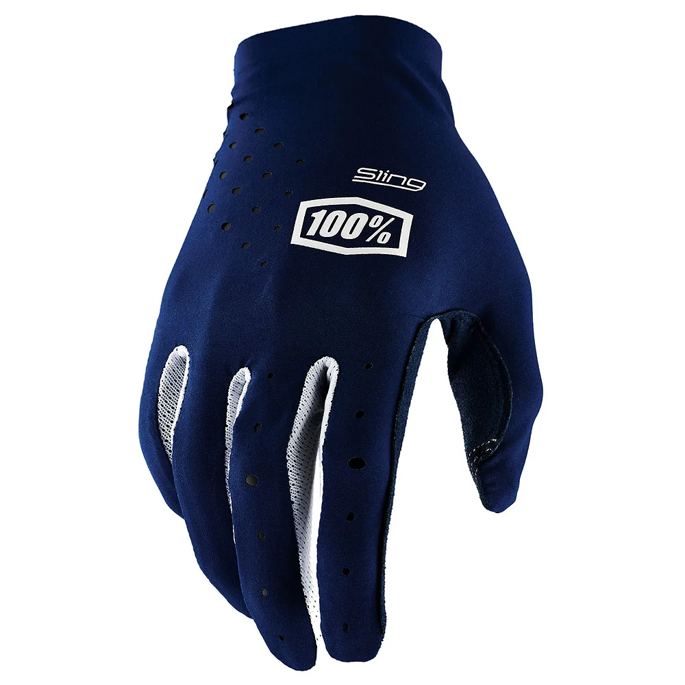 Acabado de fábrica en color Azul Marino, 2XL para el Guantes 100% SLING - Moto Garage Miami