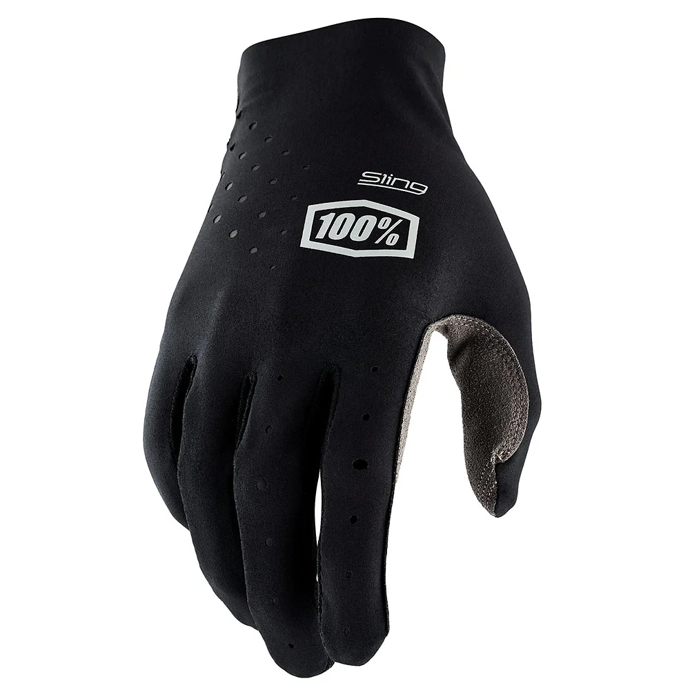 Materiales y estética visual de la versión Negro, 2XL del Guantes 100% SLING - Moto Garage Miami
