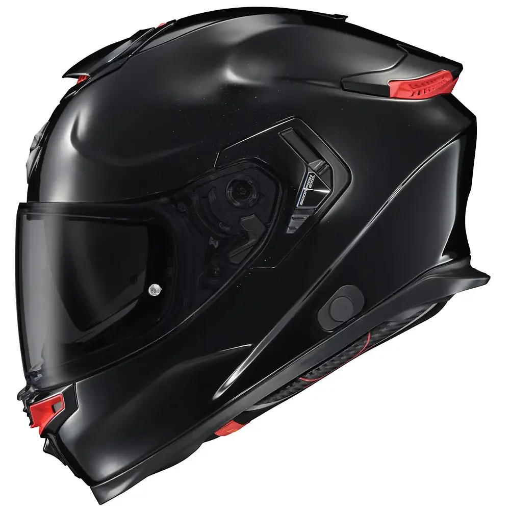 Acabados interiores y sistema de retención del modelo EXO-ECLIPSE Sólido Casco Scorpion EXO - Moto Garage Miami