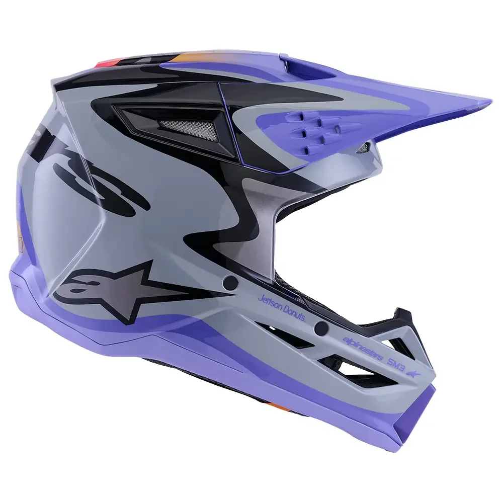 Acabados interiores y sistema de retención del modelo SM3 JETTSON (NIÑOS) - Casco Alpinestars - Moto Garage Miami