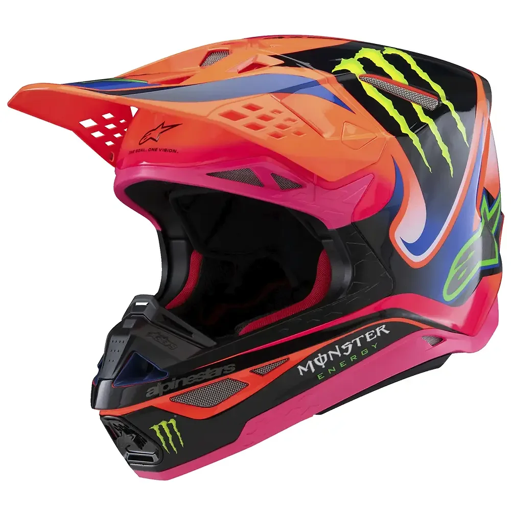 Acabado de fábrica en color 2XL para el SUPERTECH M10 Deegan Monster Casco - Moto Garage Miami